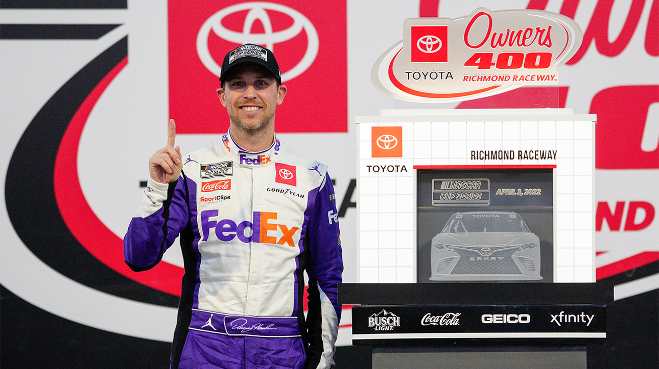 Denny Hamlin breaks down his win at Richmond