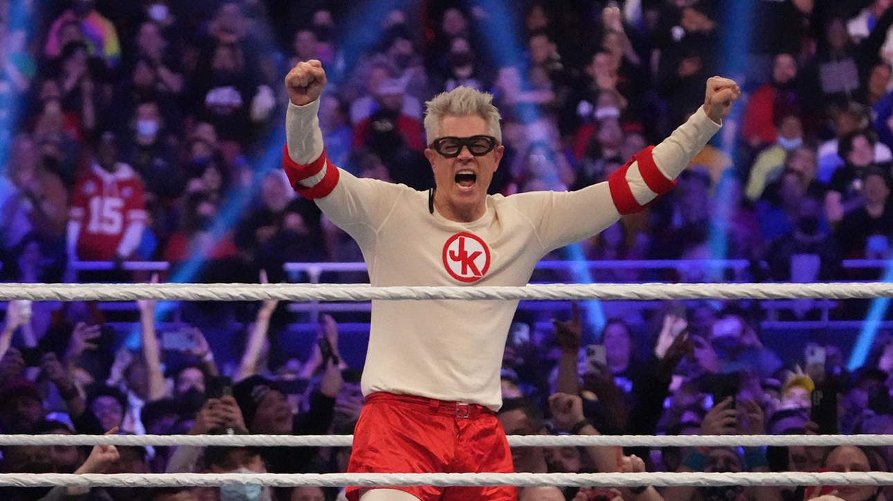 WrestleMania: Johnny Knoxville defeats Sami Zayn in Jackass-style match