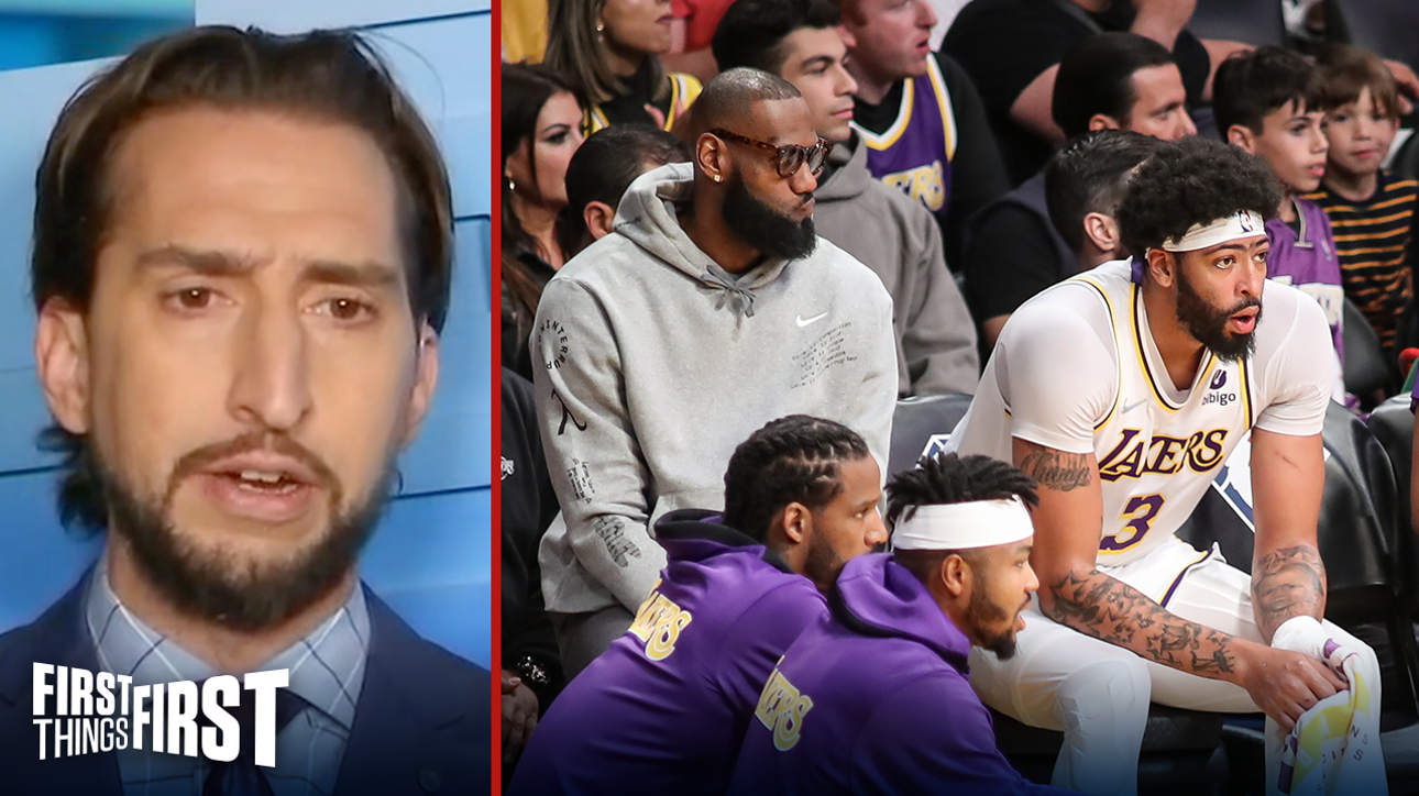 AD blames health issues after Lakers lose 6th-straight game I FIRST THINGS FIRST