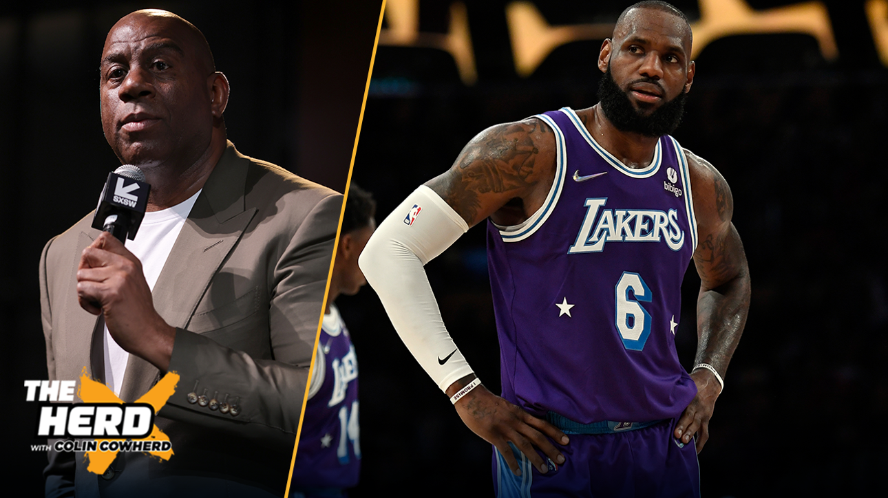 Magic Johnson blames LeBron James for Lakers' abysmal season I THE HERD