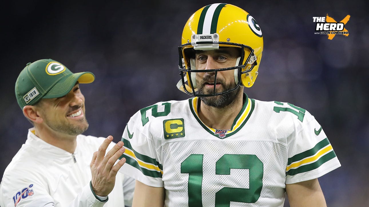 Aaron Rodgers & Matt LaFleur make Colin's top 10 QB-head coach duos list I THE HERD