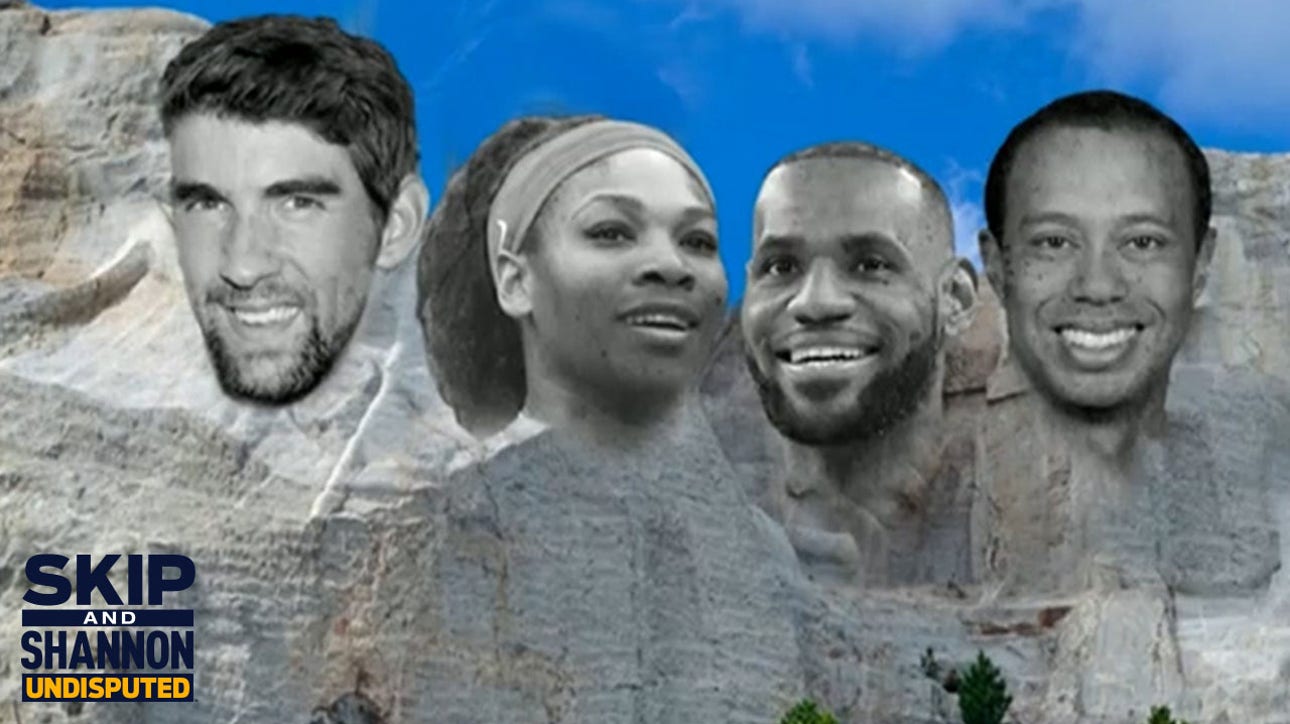 LeBron, Tiger Woods highlight Shannon Sharpe's Mt. Rushmore I UNDISPUTED