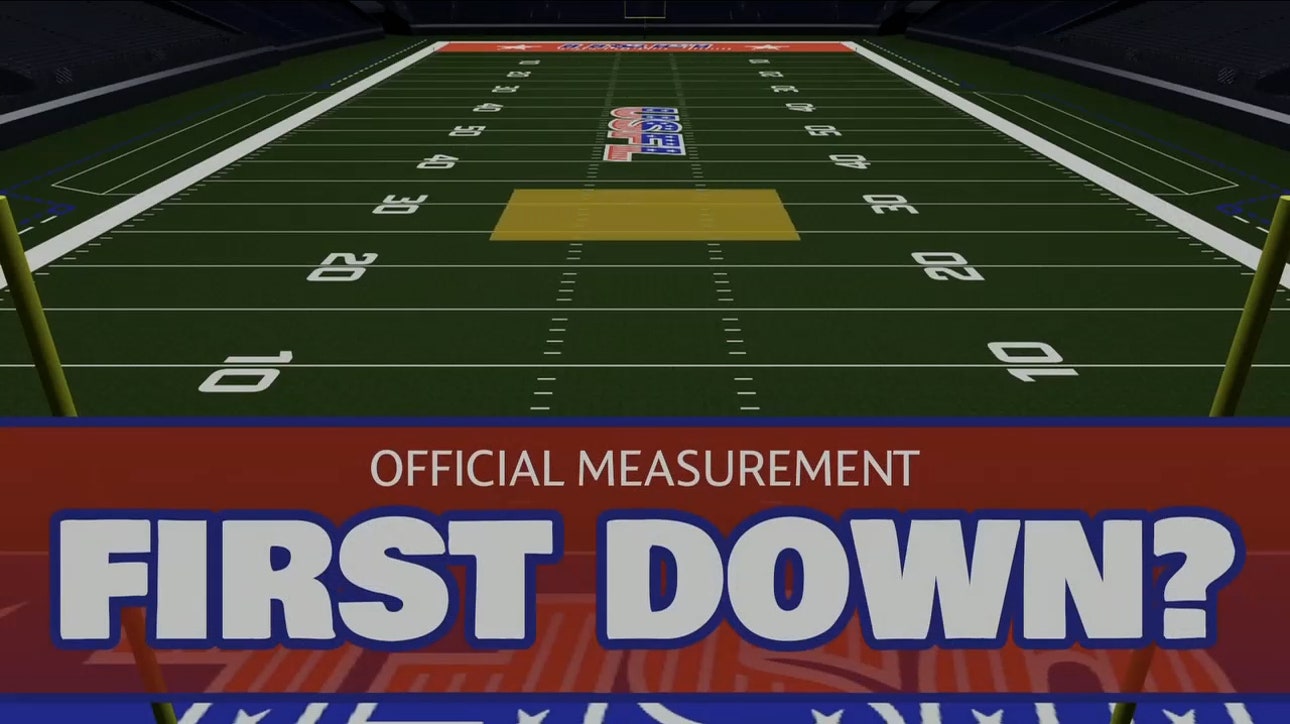 First look at USFL's new first down measurement tool