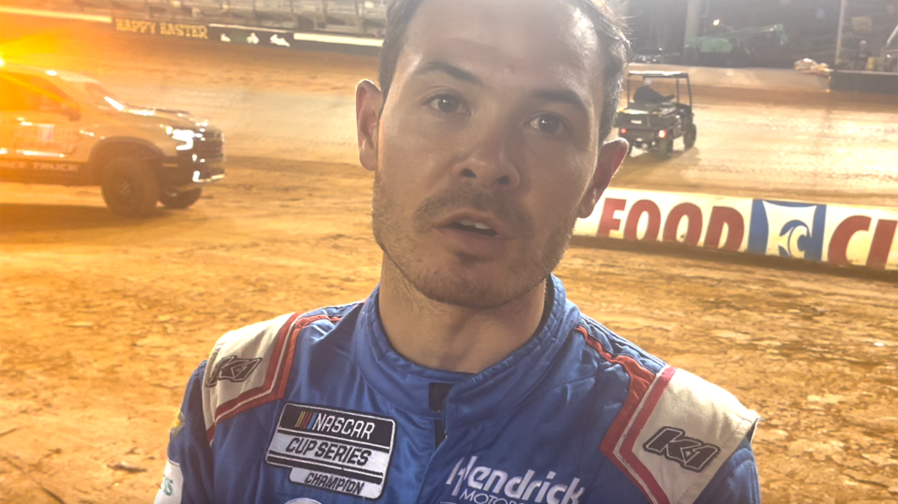 Kyle Larson on his experience at the Food City Dirt Race