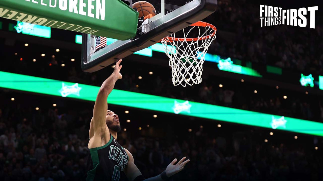 Jayson Tatum's buzzer-beater clinches Game 1 for Celtics I FIRST THINGS FIRST