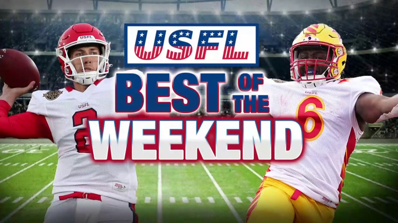 Alex McGough & Darnell Holland in Best of USFL Week 1 I FIRST THINGS FIRST