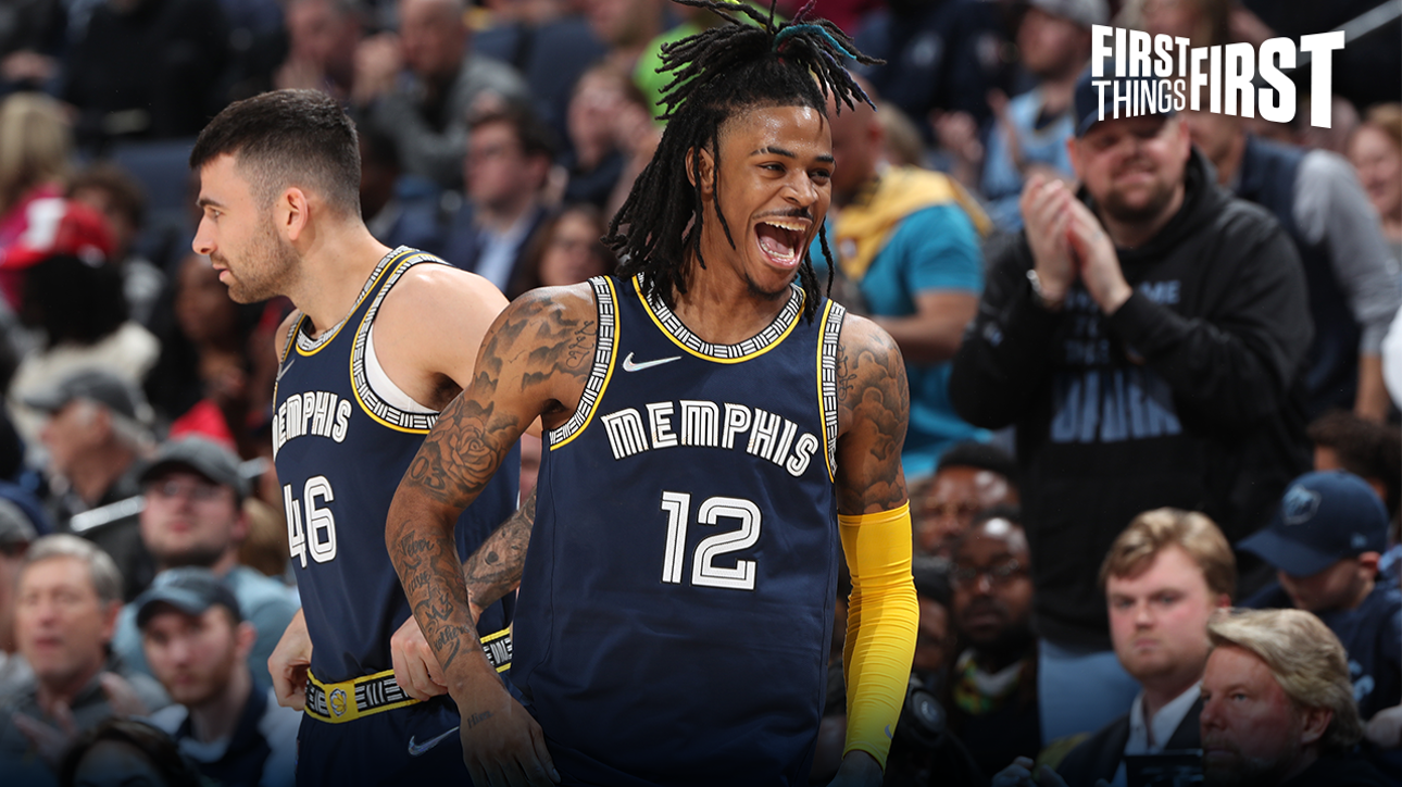 Ja Morant slams doubters after Grizzles tie series 1-1 I FIRST THINGS FIRST