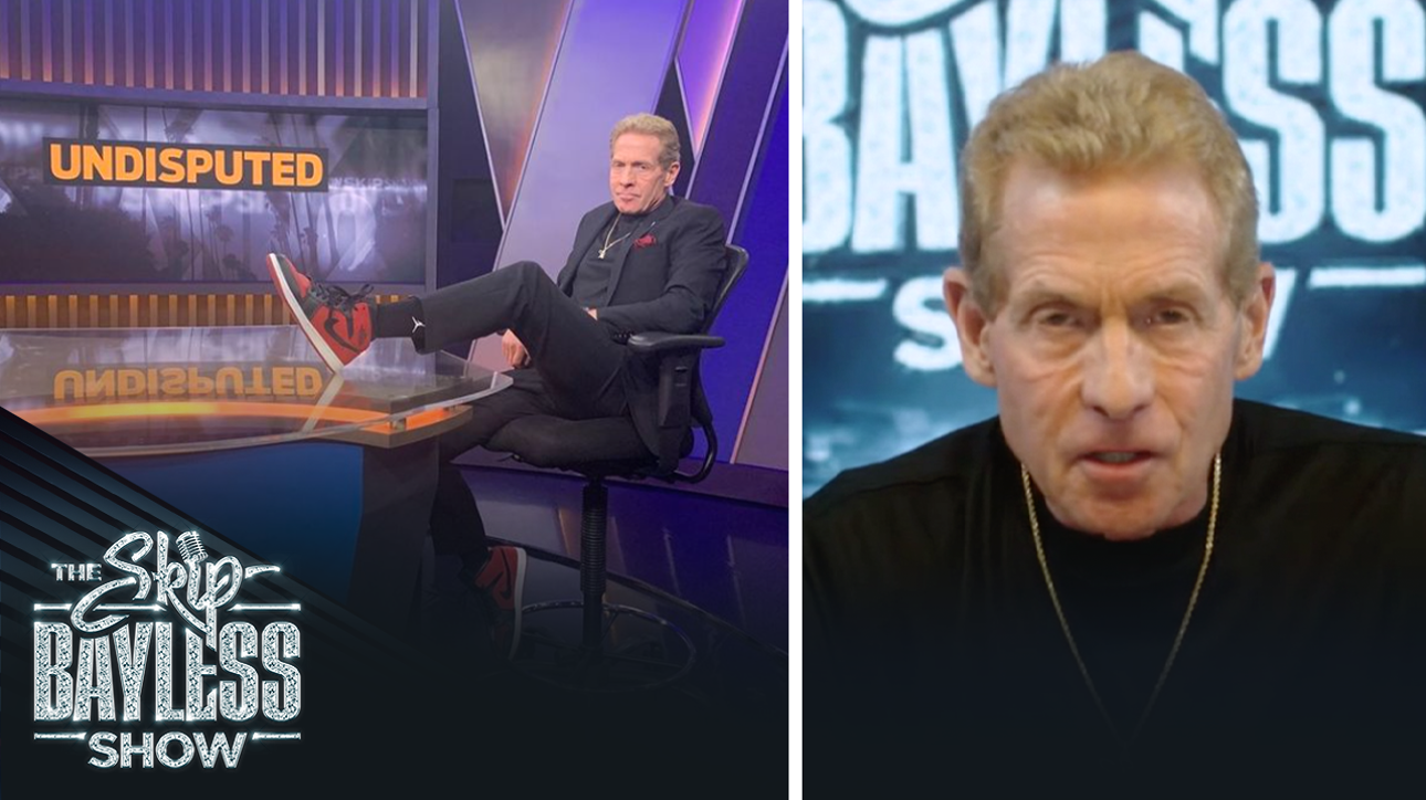 Skip Bayless sprints from his dressing room to the Undisputed set every morning at the last second