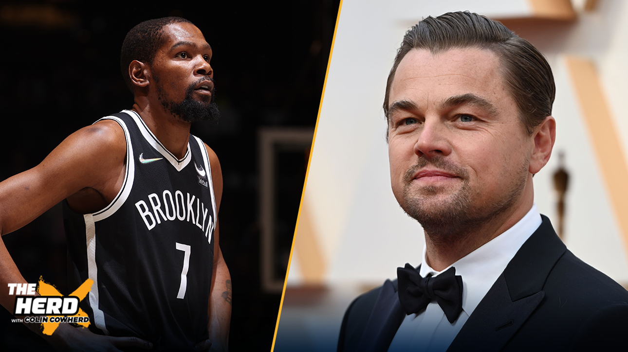 What do Kevin Durant & Leonardo DiCaprio have in common? Colin explains I THE HERD