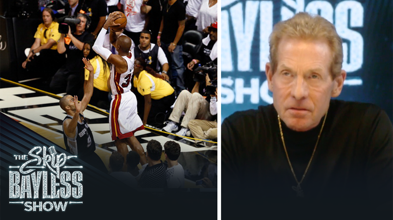 Skip Bayless on Ray Allen's shot vs. the Spurs: 'Worst moment of my life.' I The Skip Bayless Show