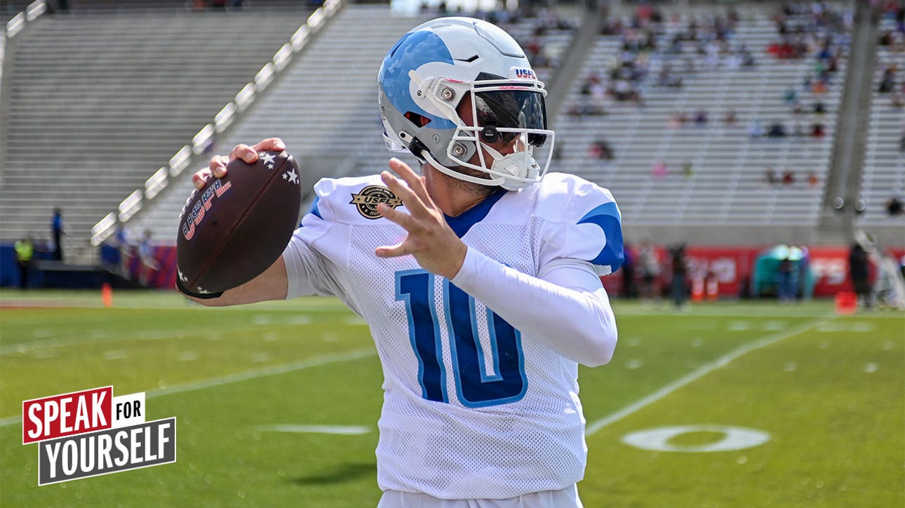 Breakers QB Kyle Sloter is USFL's top star of Week 2 I SPEAK FOR YOURSELF