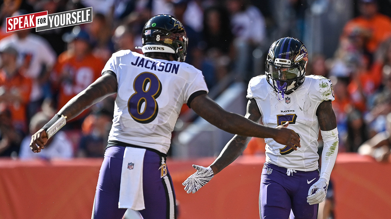 Lamar Jackson at fault for Hollywood Brown’s departure from Ravens? I SPEAK FOR YOURSELF
