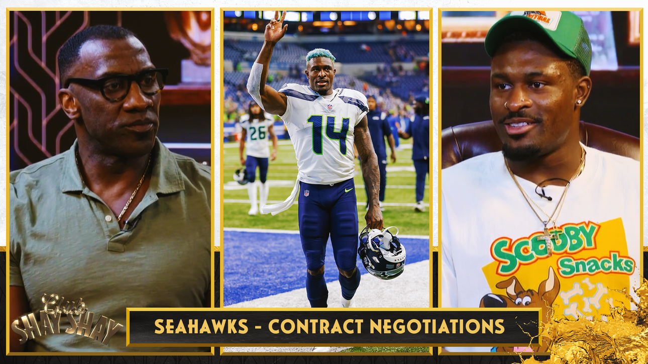 DK Metcalf on his contract negotiations with the Seahawks I Club Shay Shay