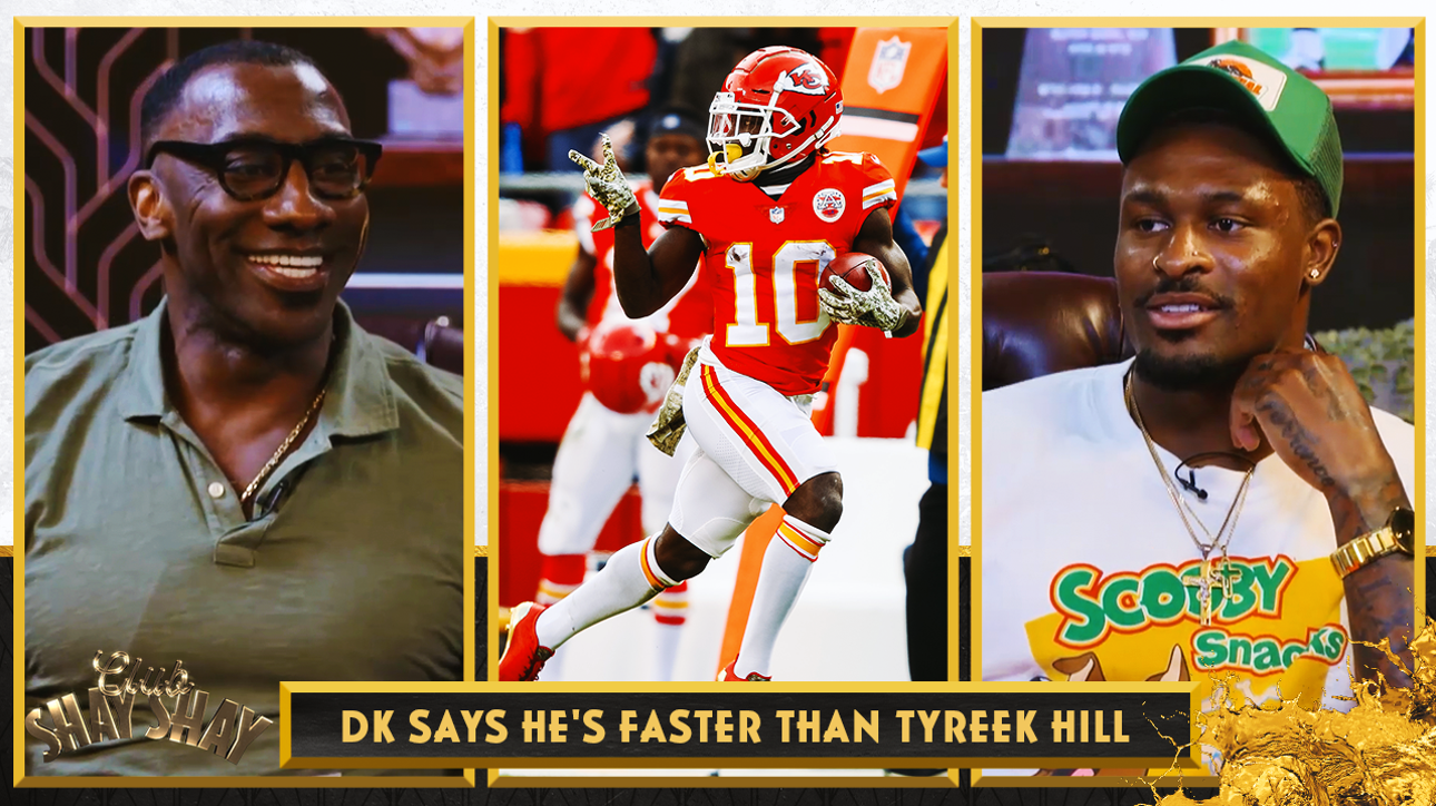 DK Metcalf says he's faster than Dolphins WR Tyreek Hill I CLUB SHAY SHAY