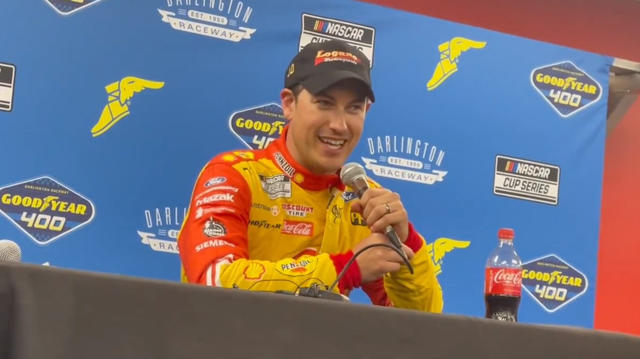 Joey Logano on why he made the move he did at Darlington