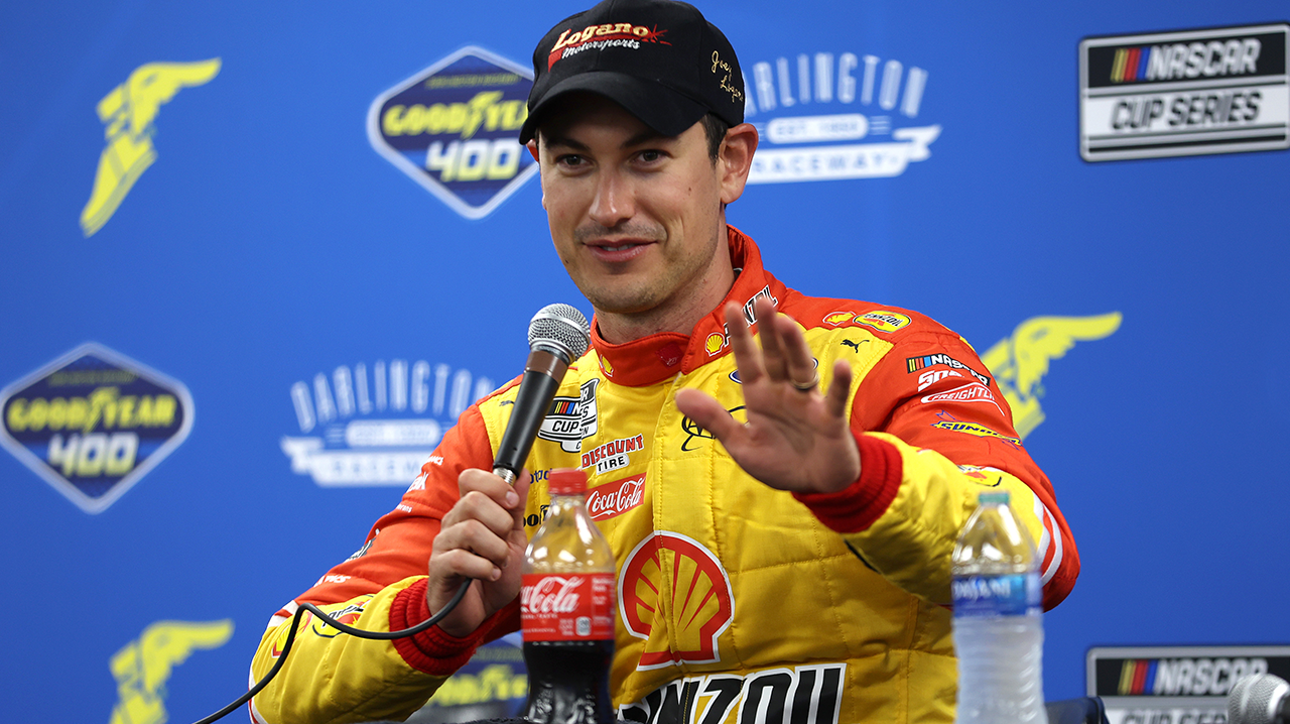 Joey Logano reacts to William Byron calling him a 'moron'