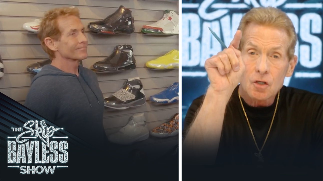 Skip Bayless reveals the only time he DOESN'T wear Jordans I The Skip Bayless Show