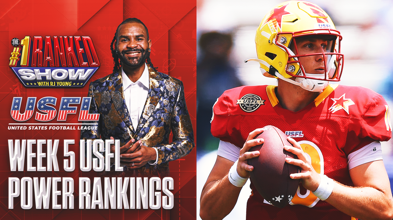 Movement in RJ's USFL Power Rankings after Week 5 I Number One Ranked Show