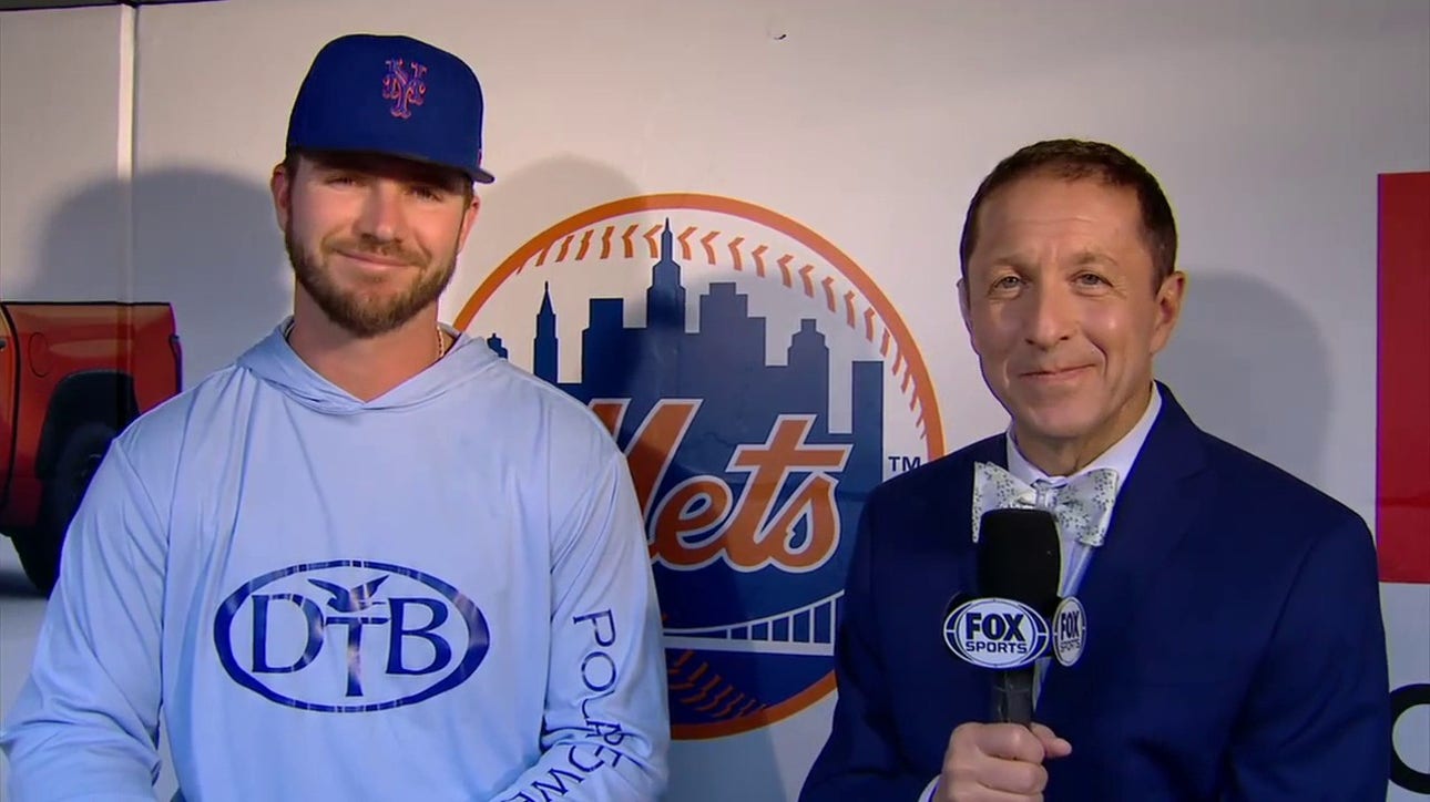 Pete Alonso talks Buck Showalter, all-around impact, and more with Ken Rosenthal I MLB on FOX
