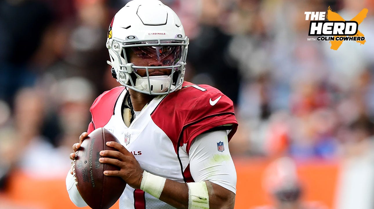 Kyler Murray arrives to second week of Cardinals OTAs I THE HERD