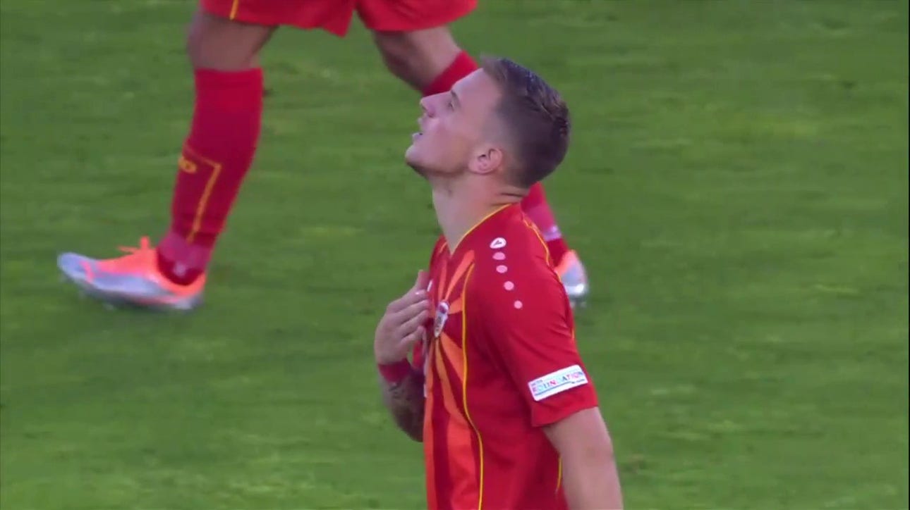 Macedonia ties match up with Bulgaria after Milan Ristovski's goal in the 50th minute