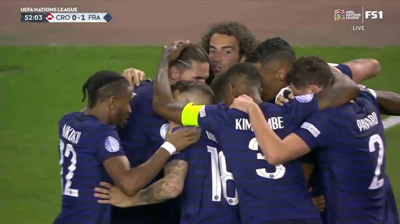 Adrien Rabiot's fantastic finish puts France ahead 1-0