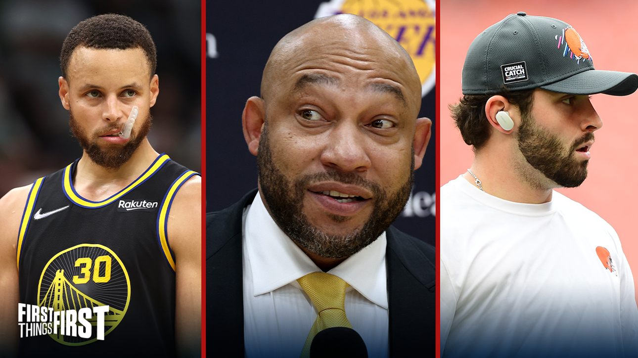 Steph Curry, Baker Mayfield, Darvin Ham are Under Duress I FIRST THINGS FIRST