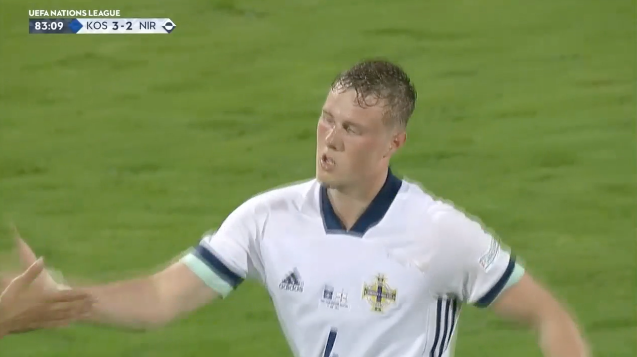 Daniel Ballard's late goal gives Northern Ireland hope vs. Kosovo