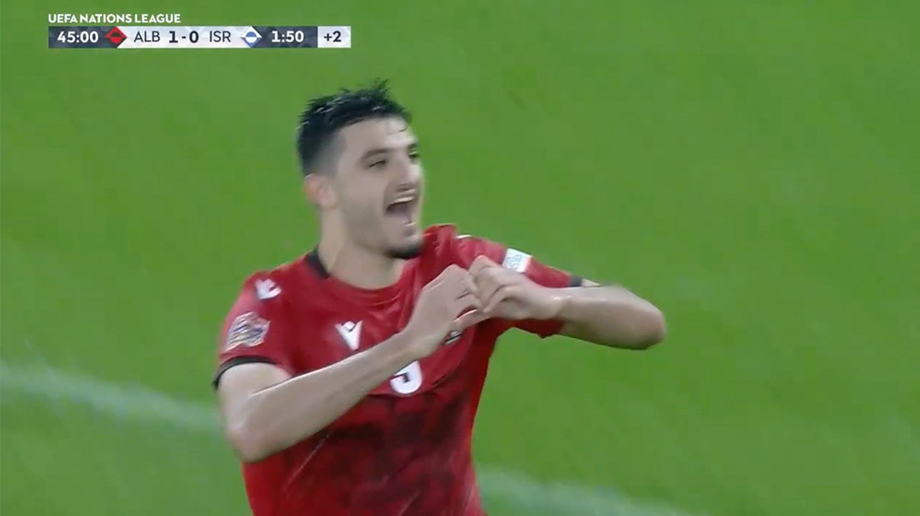 Armando Broja's penalty finish fuels Albania's 1-0 lead vs. Israel