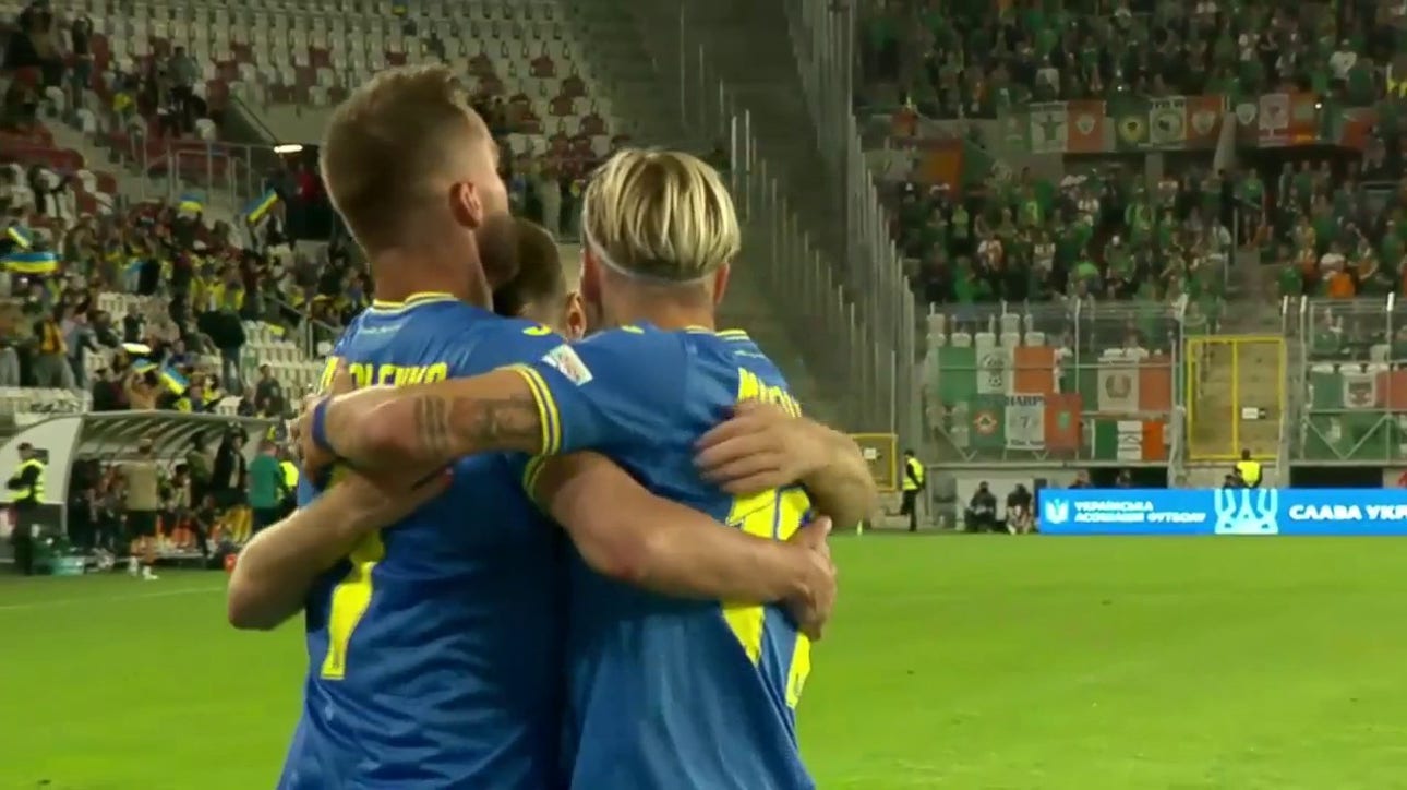 Ukraine, Artem Dovbyk scores equalizer in 47th minute