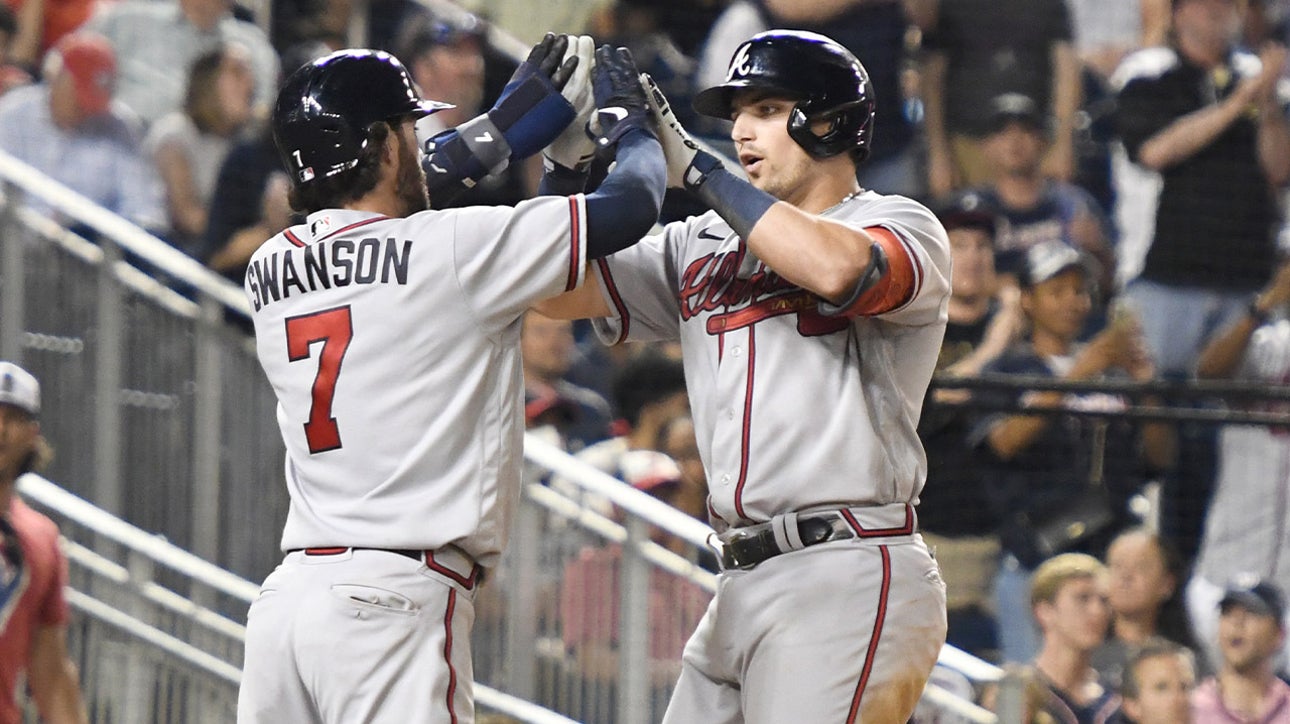 Austin Riley smacks TWO homers in Braves' 8-2 victory over Nationals