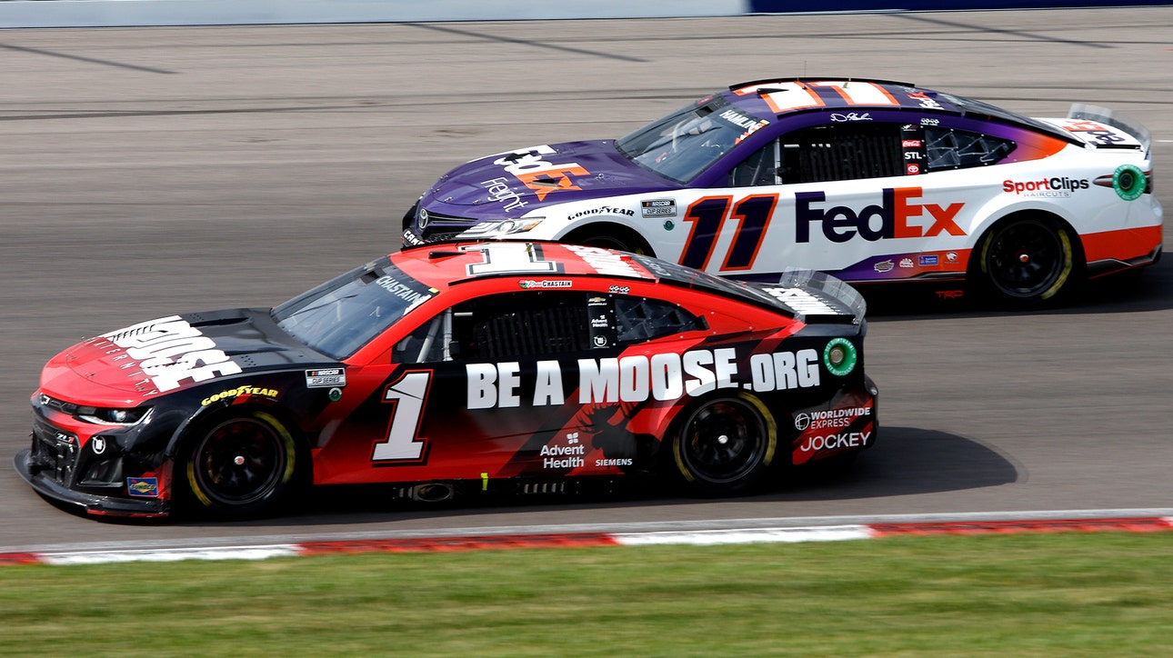 Should NASCAR step in on the Ross Chastain-Denny Hamlin situation?