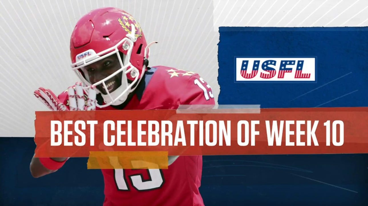 Generals Alonzo Moore's TD catch featured in Best of USFL | FIRST THINGS FIRST