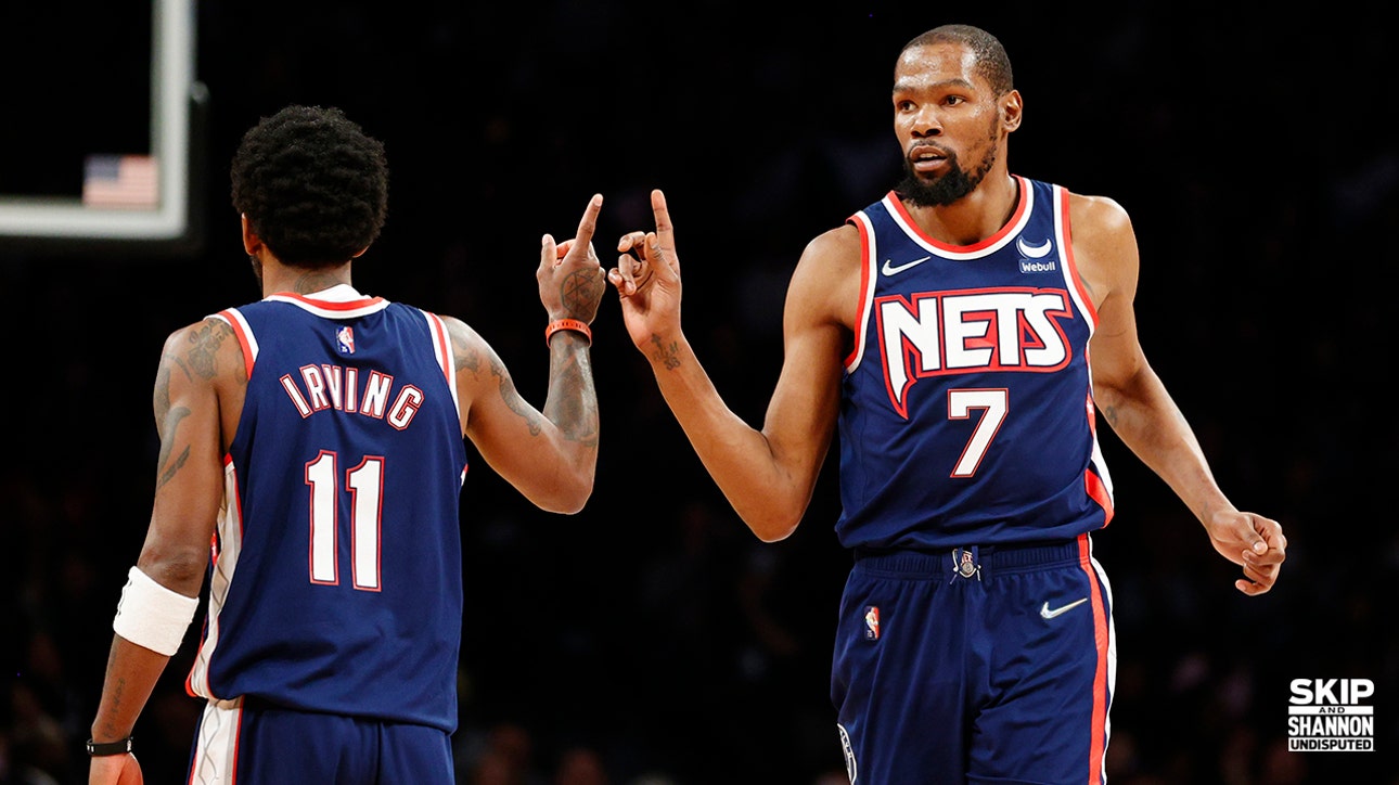 Kevin Durant is reportedly monitoring the Kyrie Irving, Nets impasse | UNDISPUTED