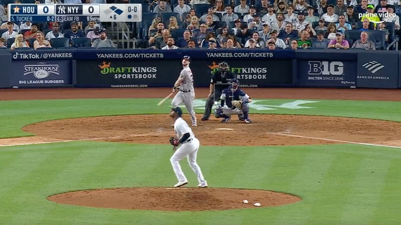 Kyle Tucker's moonshot home run gives Astros a 3-0 lead over Yankees