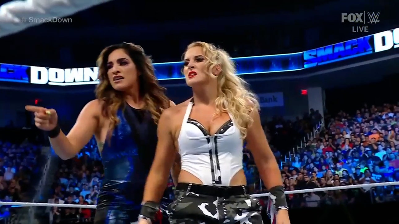 Sonya Deville takes Lacey Evans & Raquel Rodriguez in Handicap Match | WWE on FOX