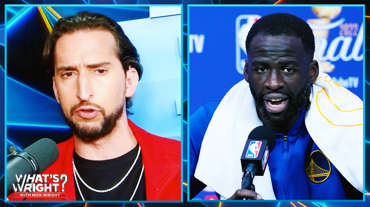 The Draymond Green - Nick Wright beef continues! | What's Wright?