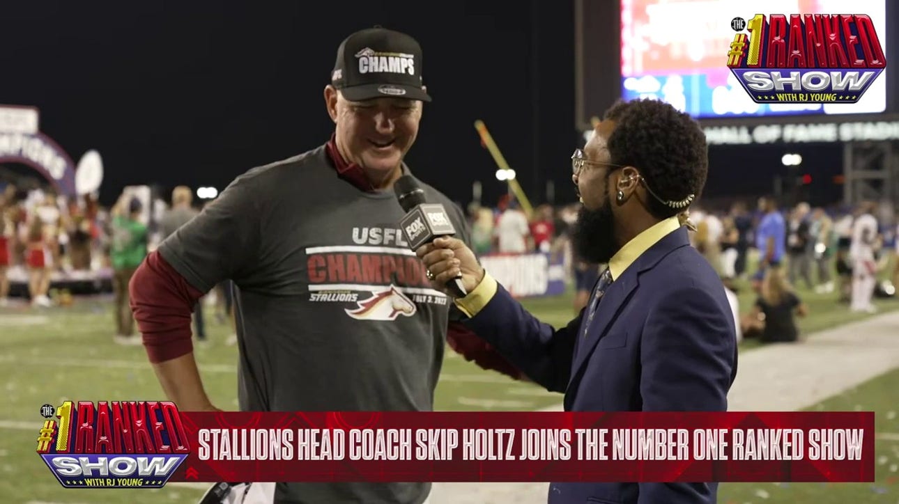 Birmingham Stallions coach Skip Holtz breaks down USFL Championship win with RJ Young | Number One Ranked Show