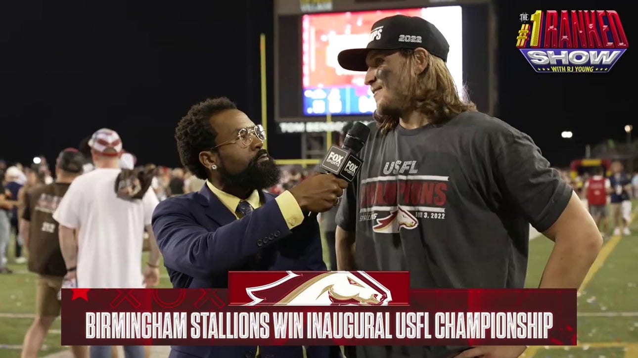Alex McGough talks Stallions' USFL championship and sharing splits with J'Mar Smith | Number One Ranked Show