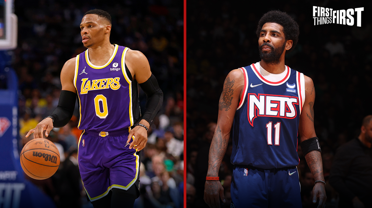 Lakers reportedly look to trade Russ for Kyrie | FIRST THINGS FIRST