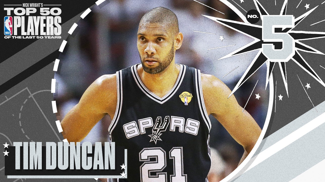 Tim Duncan | No. 5 | Nick Wright's Top 50 NBA Players of the Last 50 Years