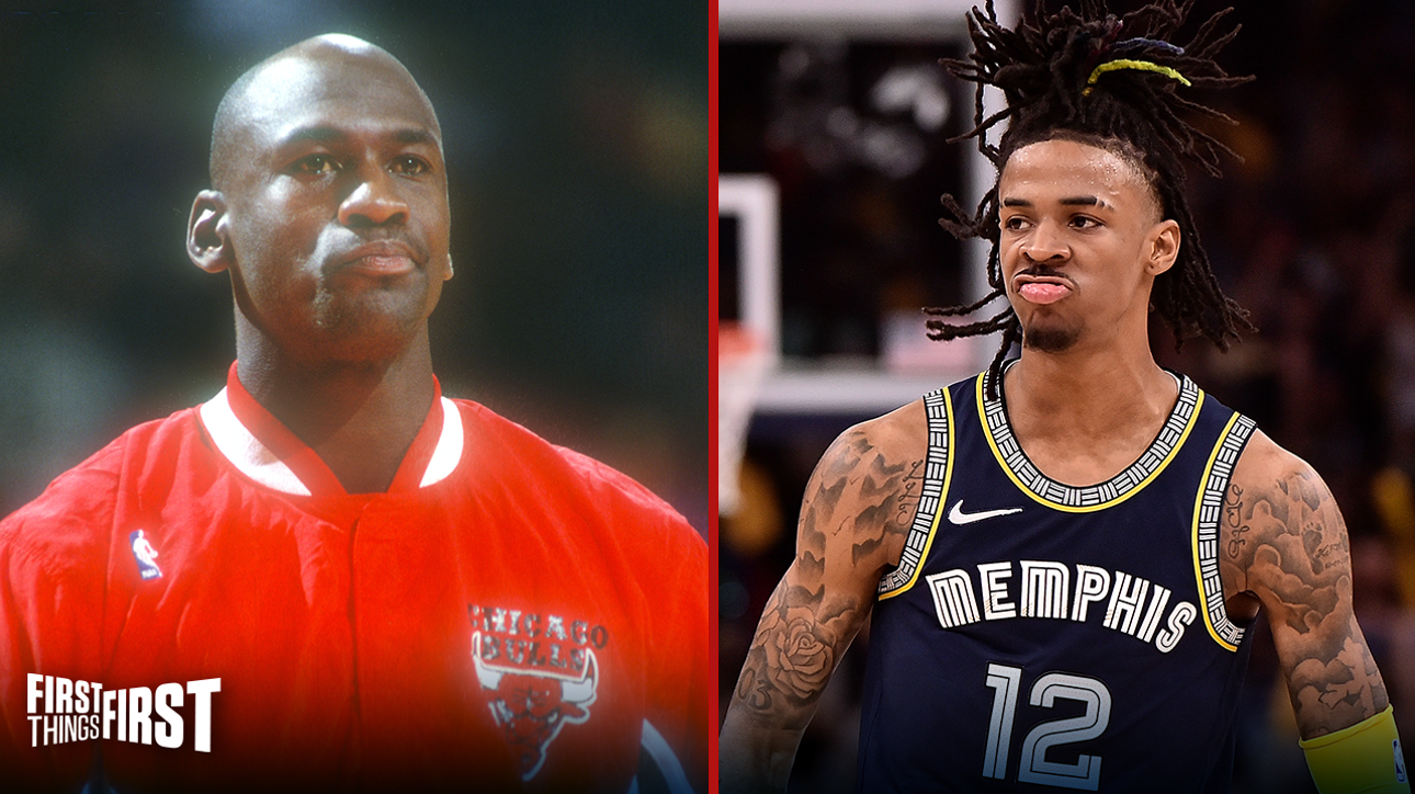 Ja Morant claims he'd cook Michael Jordan one-on-one | FIRST THINGS FIRST