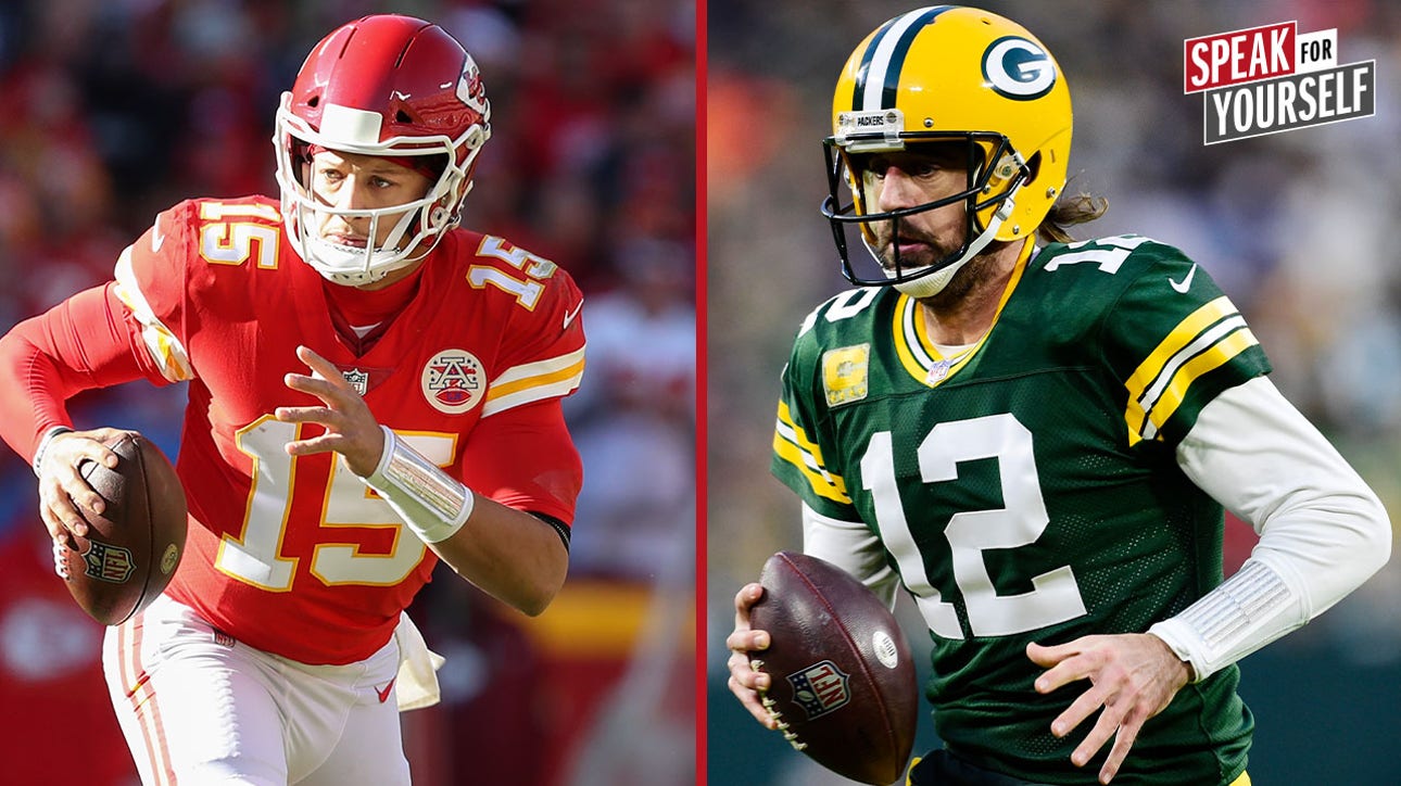 Does Aaron Rodgers or Patrick Mahomes have more to prove? | SPEAK FOR YOURSELF