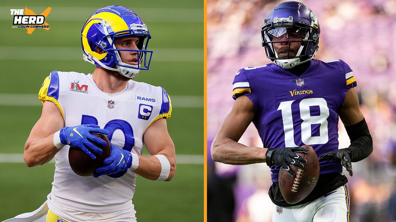 Cooper Kupp, Justin Jefferson highlight Top 10 NFL WR list | THE HERD