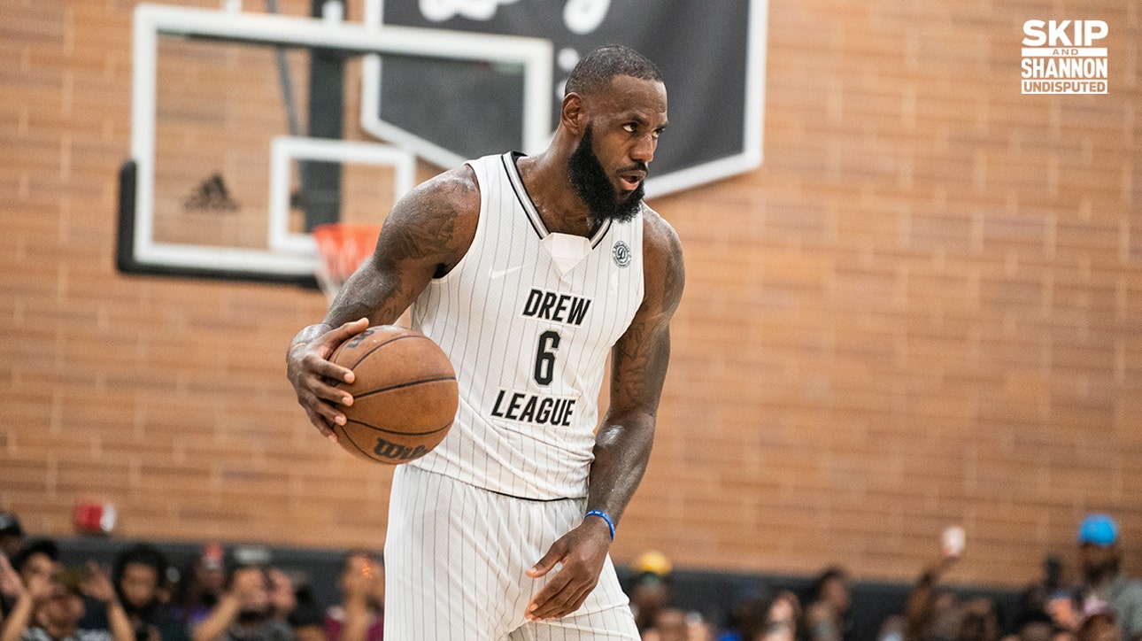 LeBron James lights up The Drew League with 42 points, 16 rebounds performance | UNDISPUTED 