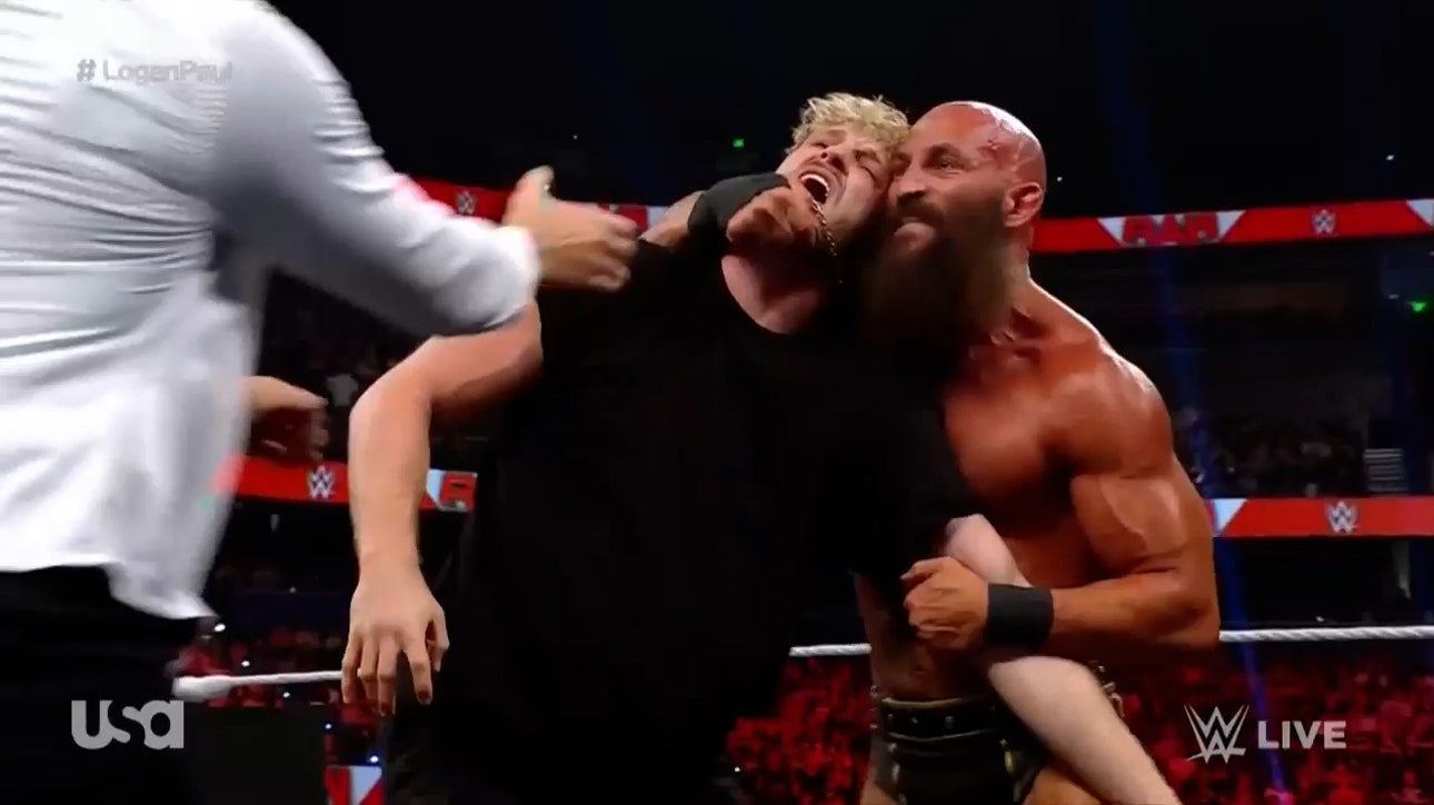 Logan Paul comes for The Miz on Monday Night Raw | WWE on FOX