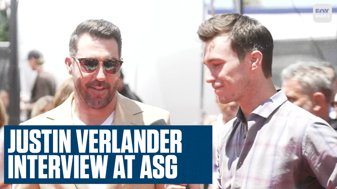Justin Verlander interview with brother, Ben Verlander on the All-Star red carpet | Flippin' Bats