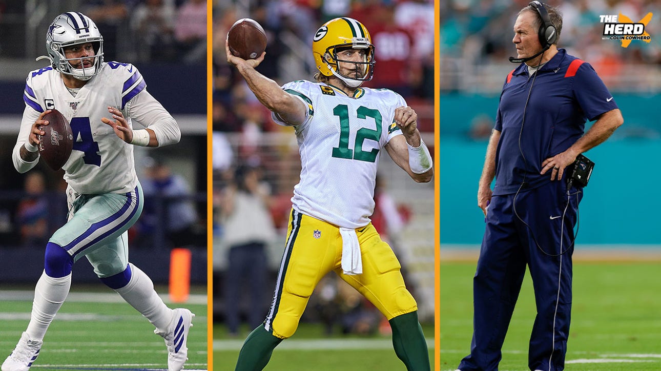 Dak Prescott, Aaron Rodgers, Bill Belichick are NFL's top storylines | THE HERD
