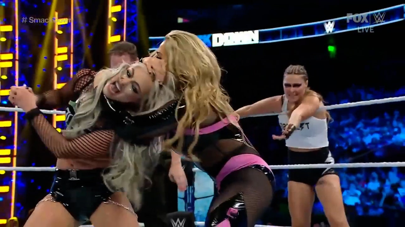 Ronda Rousey & Liv Morgan team up against Sonya Deville & Natalya on SmackDown | WWE on FOX