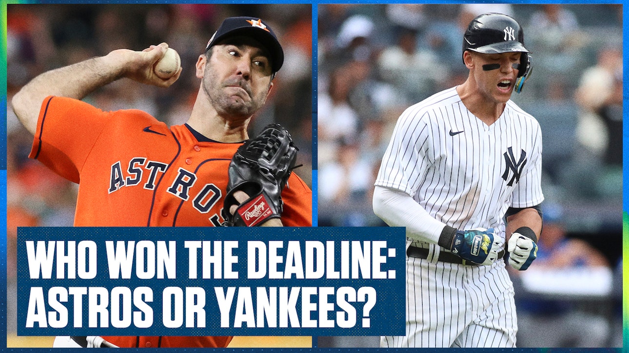 MLB Trade Deadline: Who improved more between the Yankees & Astros? | Flippin' Bats